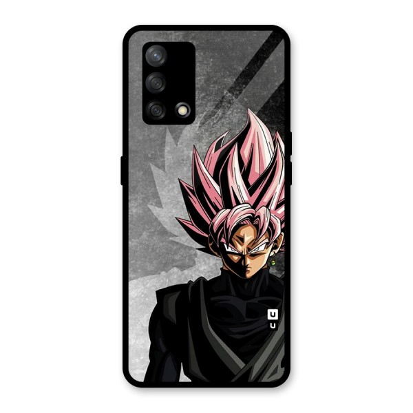 Angry Goku Glass Back Case for Oppo F19