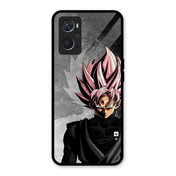 Angry Goku Glass Back Case for Oppo K10 4G