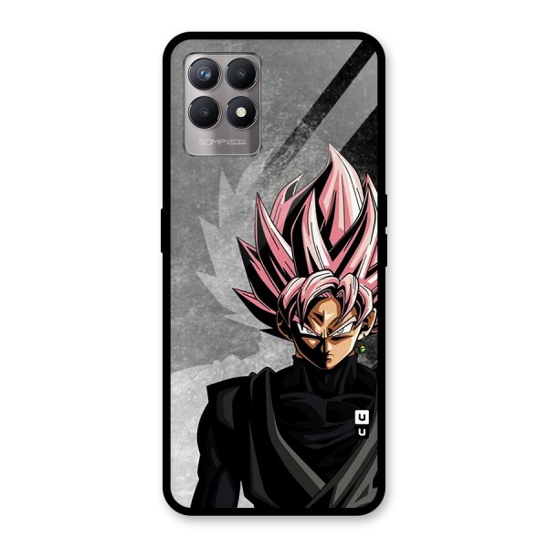 Angry Goku Glass Back Case for Realme 8i