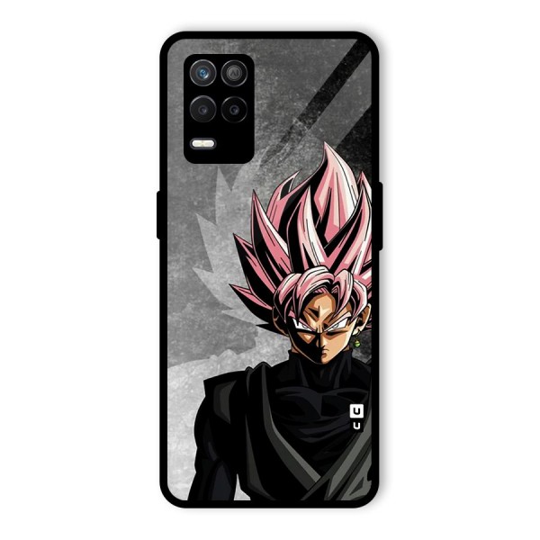 Angry Goku Glass Back Case for Realme 9 5G