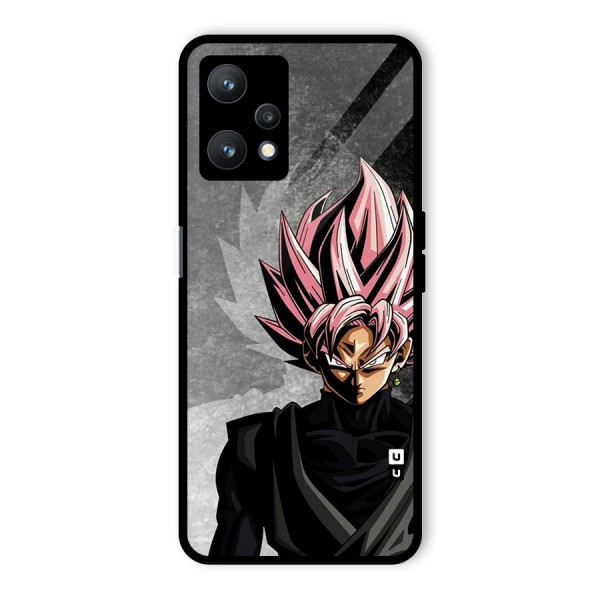 Angry Goku Glass Back Case for Realme 9 Pro 5G