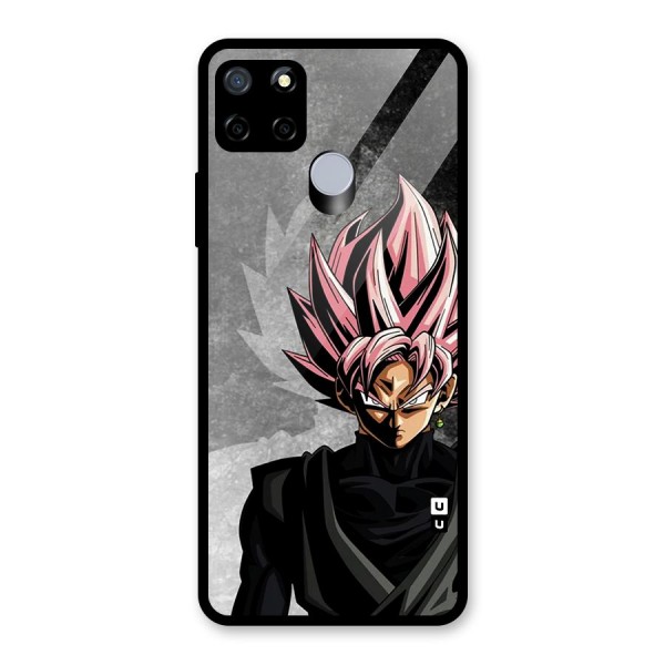 Angry Goku Glass Back Case for Realme C12