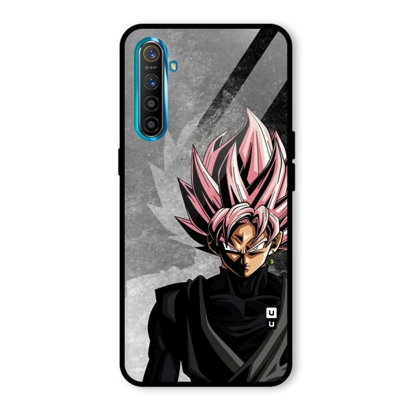 Angry Goku Glass Back Case for Realme X2