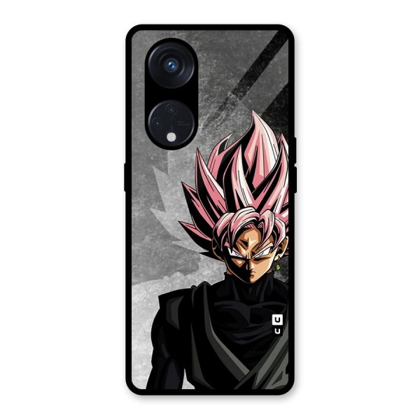 Angry Goku Glass Back Case for Reno8 T 5G