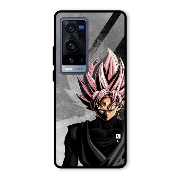 Angry Goku Glass Back Case for Vivo X60 Pro Plus