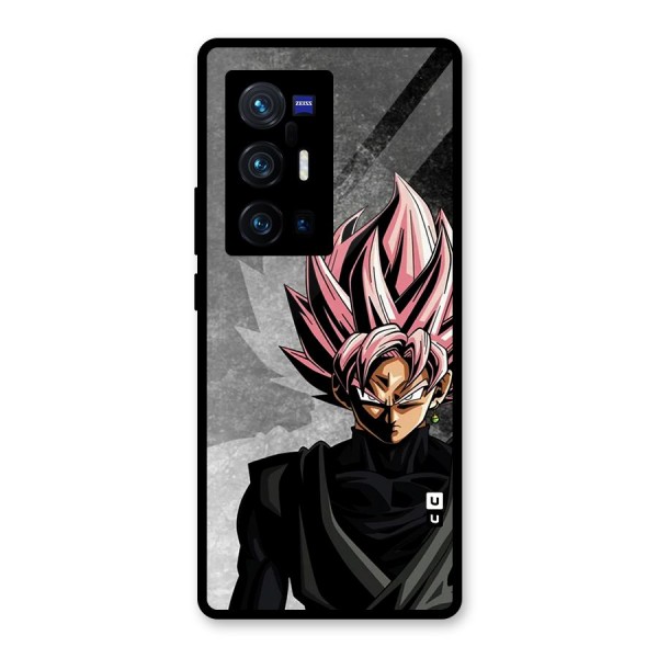 Angry Goku Glass Back Case for Vivo X70 Pro Plus