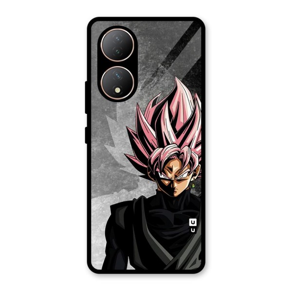 Angry Goku Glass Back Case for Vivo Y100A