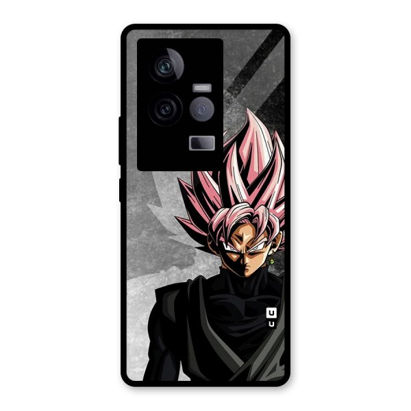 Angry Goku Glass Back Case for Vivo iQOO 11 5G