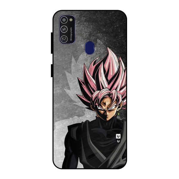 Angry Goku Metal Back Case for Galaxy M21