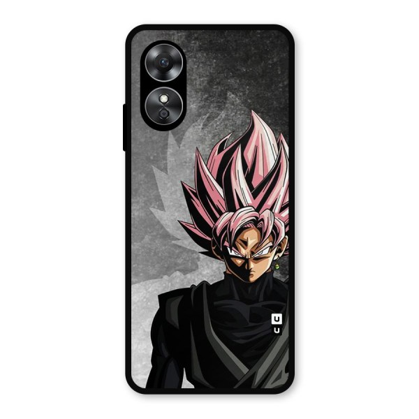 Angry Goku Metal Back Case for Oppo A17