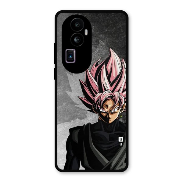 Angry Goku Metal Back Case for Oppo Reno10 Pro Plus