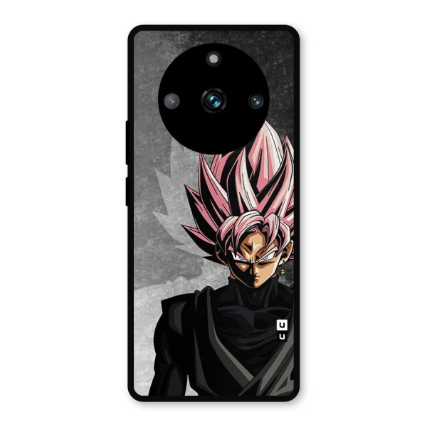 Angry Goku Metal Back Case for Realme 11 Pro Plus