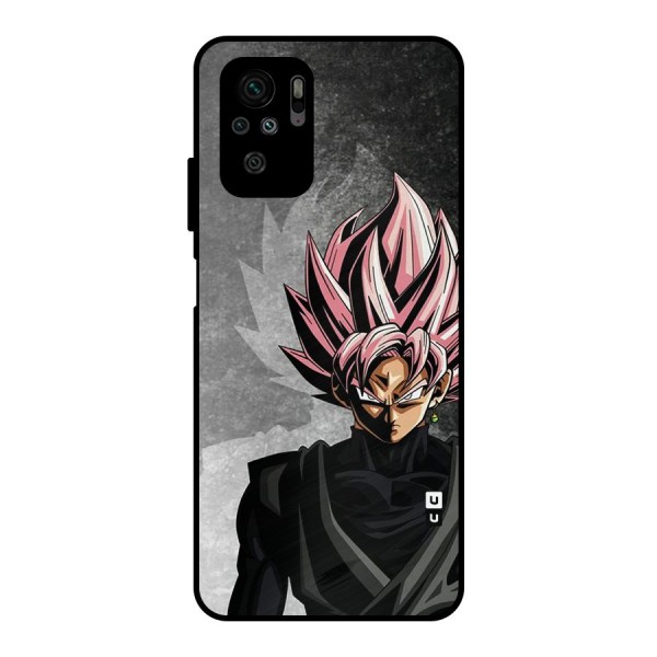 Angry Goku Metal Back Case for Redmi Note 10