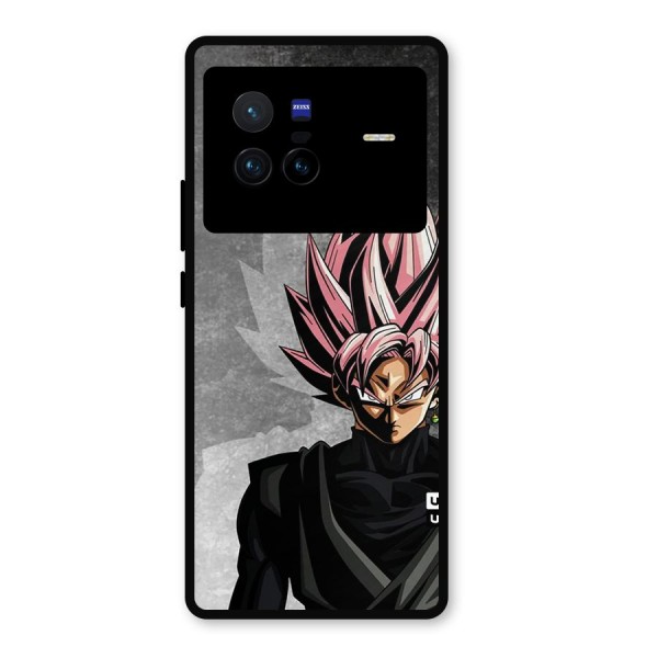 Angry Goku Metal Back Case for Vivo X80