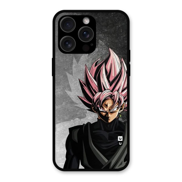 Angry Goku Metal Back Case for iPhone 15 Pro Max