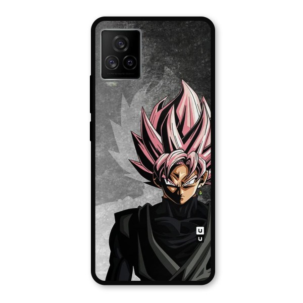 Angry Goku Metal Back Case for iQOO 7 Legend 5G