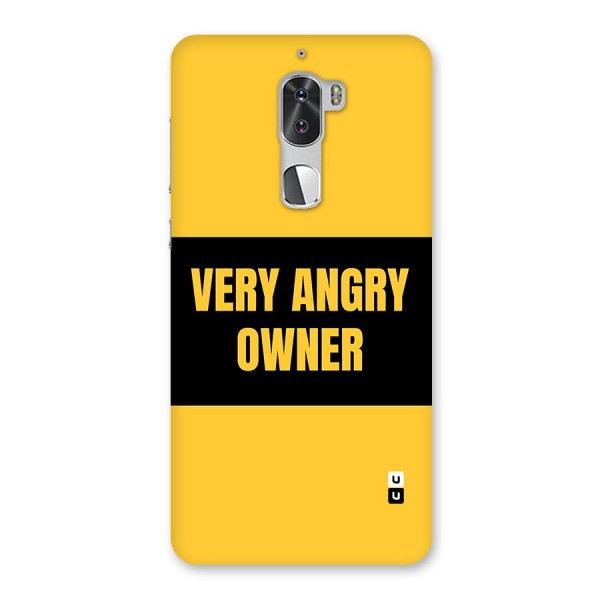 Angry Owner Back Case for Coolpad Cool 1