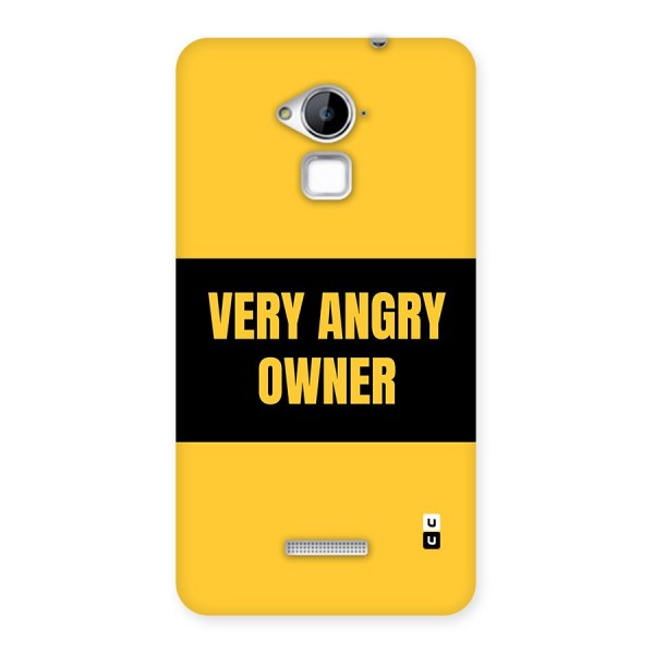 Angry Owner Back Case for Coolpad Note 3