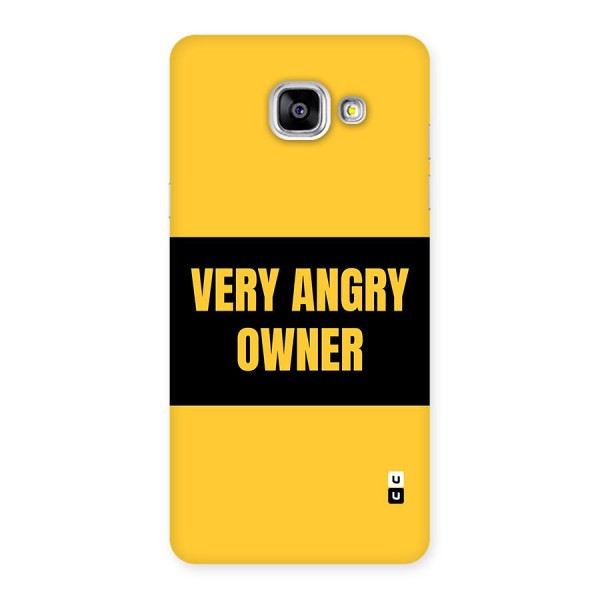 Angry Owner Back Case for Galaxy A5 (2016)