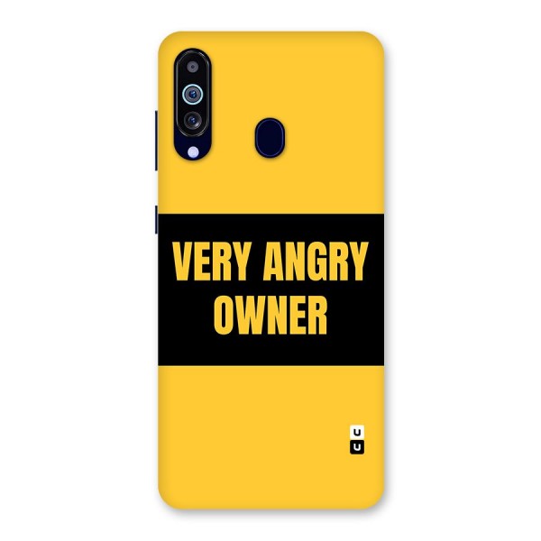 Angry Owner Back Case for Galaxy A60