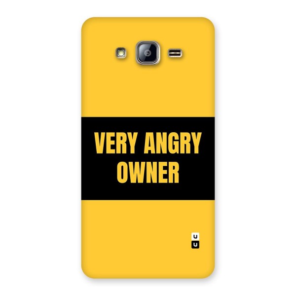 Angry Owner Back Case for Galaxy On5