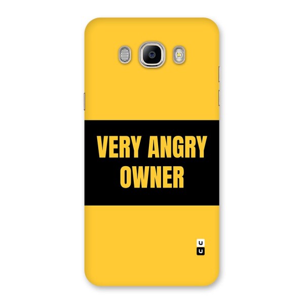 Angry Owner Back Case for Galaxy On8