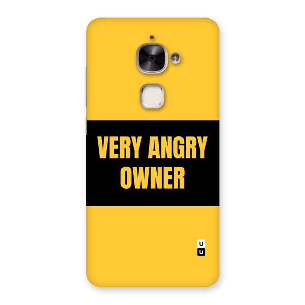 Angry Owner Back Case for Le 2