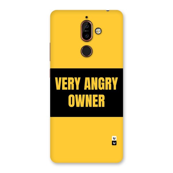 Angry Owner Back Case for Nokia 7 Plus