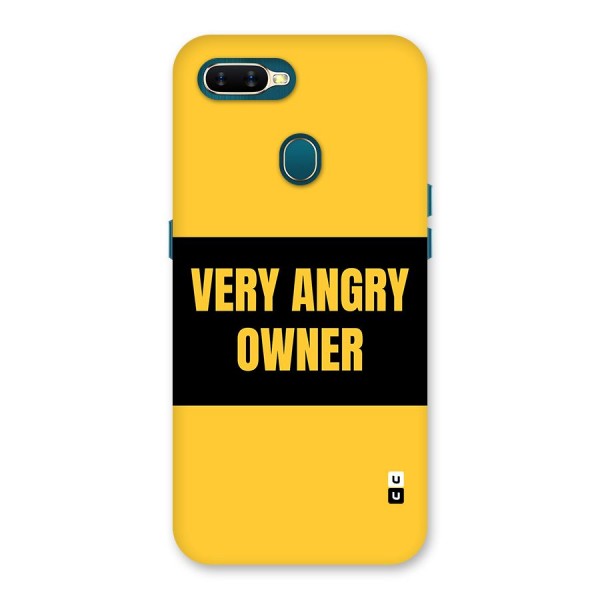 Angry Owner Back Case for Oppo A11k