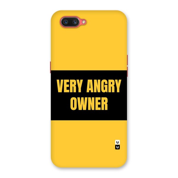 Angry Owner Back Case for Oppo A3s