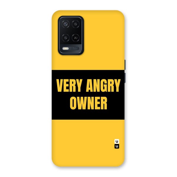 Angry Owner Back Case for Oppo A54