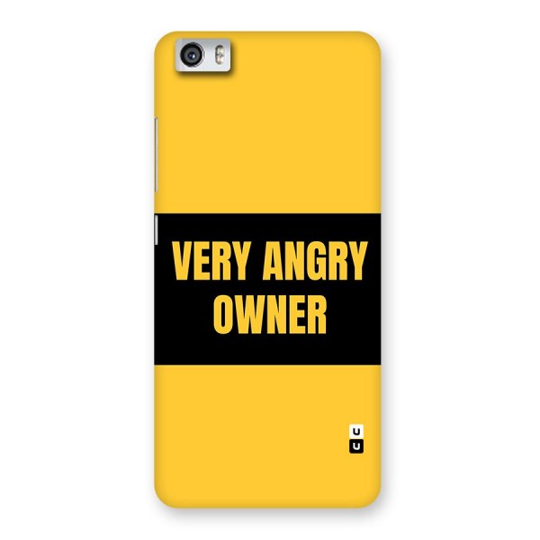 Angry Owner Back Case for Redmi Mi 5