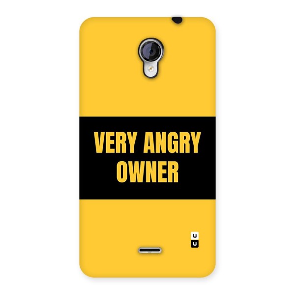 Angry Owner Back Case for Unite 2 A106