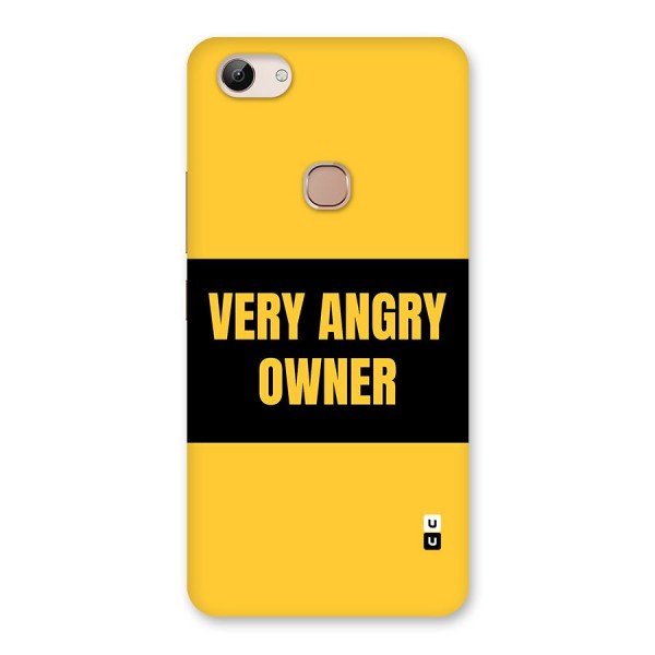 Angry Owner Back Case for Vivo Y83