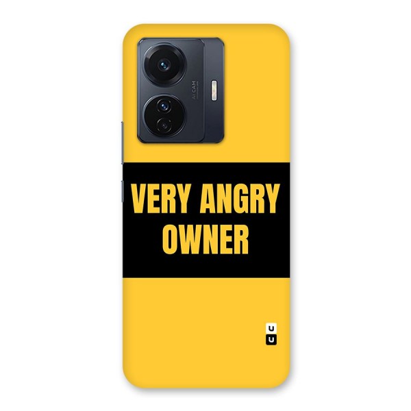 Angry Owner Back Case for Vivo iQOO Z6 Pro