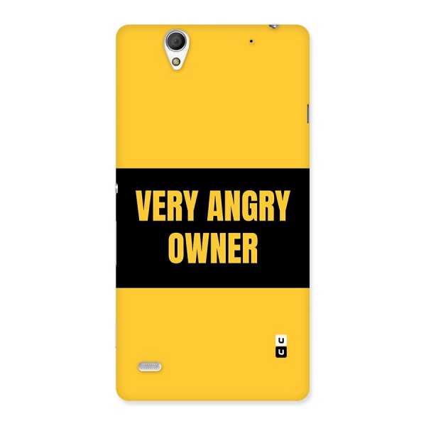 Angry Owner Back Case for Xperia C4