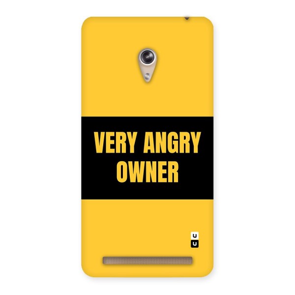 Angry Owner Back Case for Zenfone 6