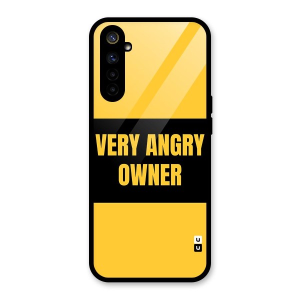 Angry Owner Glass Back Case for Realme 6