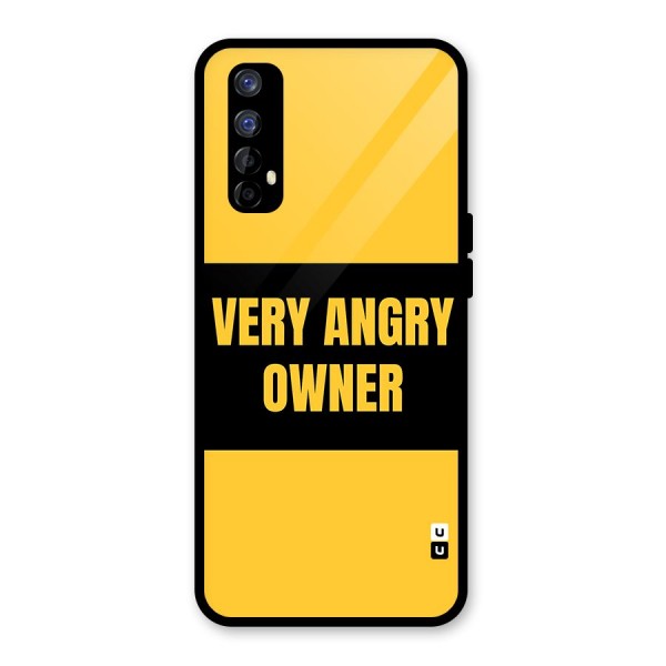 Angry Owner Glass Back Case for Realme 7