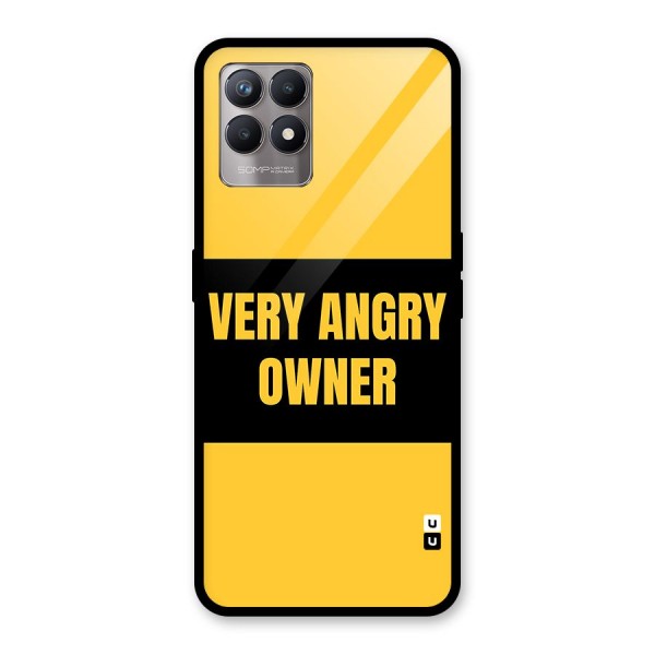 Angry Owner Glass Back Case for Realme 8i