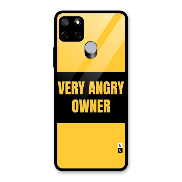 Angry Owner Glass Back Case for Realme C12