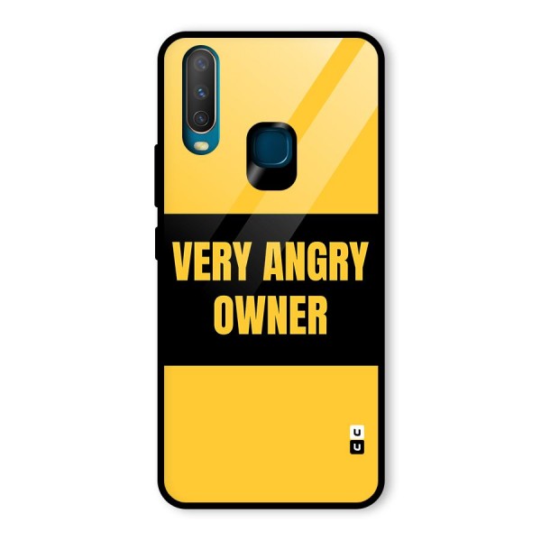 Angry Owner Glass Back Case for Vivo Y15