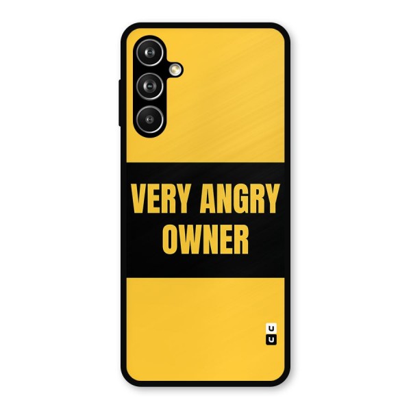 Angry Owner Metal Back Case for Galaxy F54