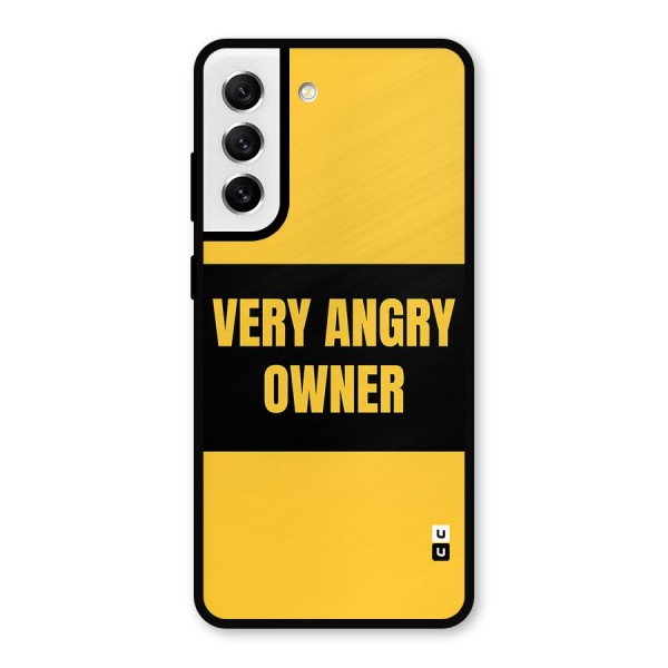 Angry Owner Metal Back Case for Galaxy S21 FE 5G