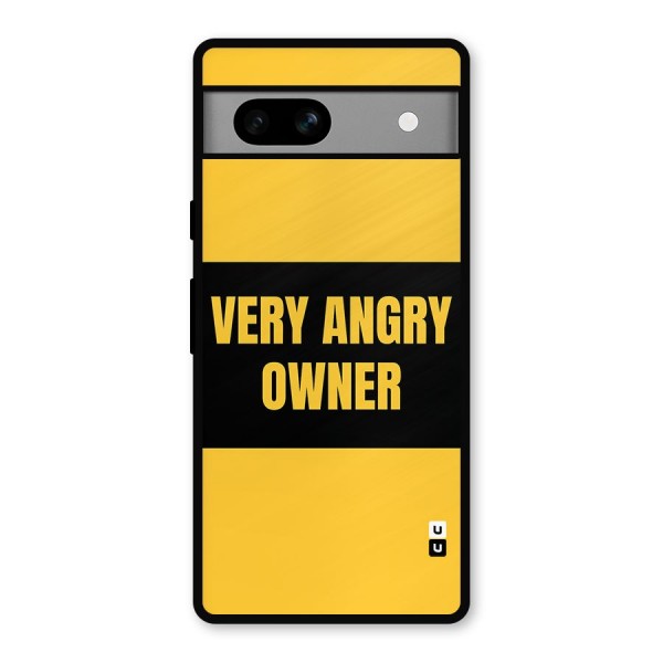 Angry Owner Metal Back Case for Google Pixel 7a