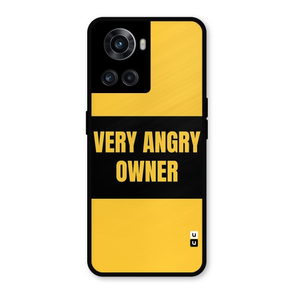 Angry Owner Metal Back Case for OnePlus 10R