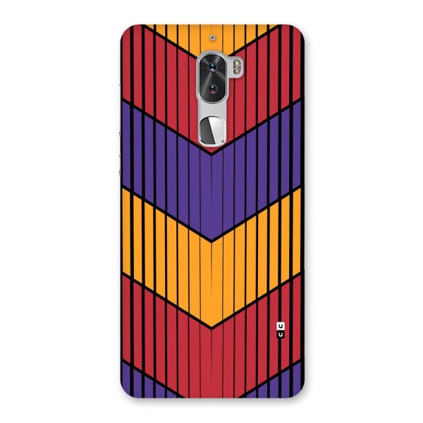 Angular Stripes Back Case for Coolpad Cool 1