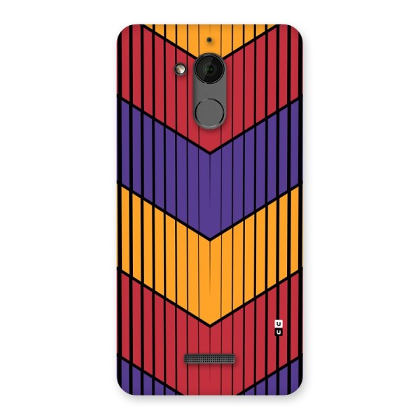 Angular Stripes Back Case for Coolpad Note 5