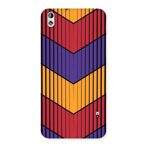 Angular Stripes Back Case for Desire 816g