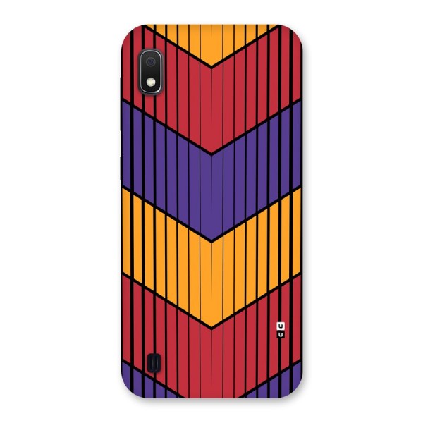 Angular Stripes Back Case for Galaxy A10